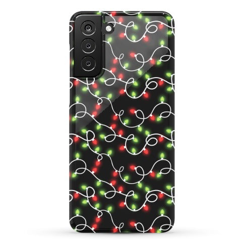 Christmas Lights Pattern Phone Case